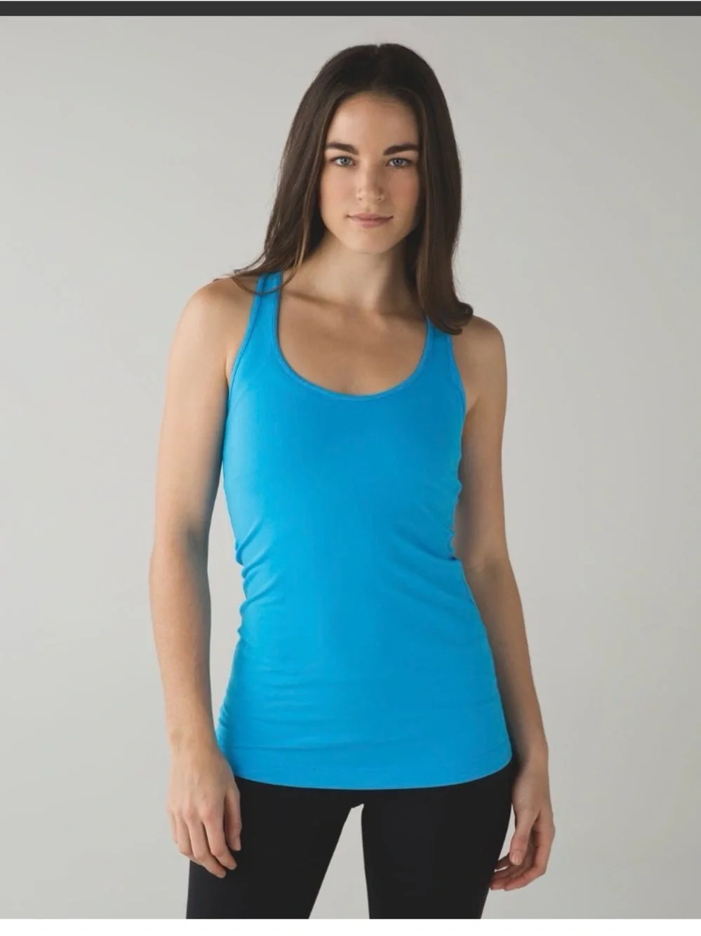 Lululemon Cool Racerback tank top: Kayak Blue